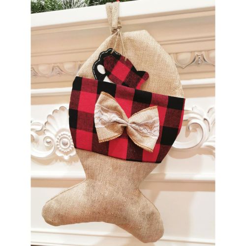 Christmas Pet Socks Christmas Decorations Christmas Socks Gift Bag - milanoo.com - Modalova