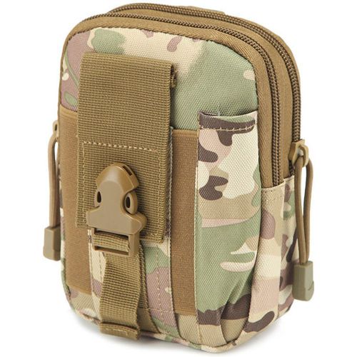 Outdoor Sports Waist Bag Men's Mobile Phone Bag Wearing Belt Running Bag Military Fan Belt Small Waist Bag - milanoo.com - Modalova