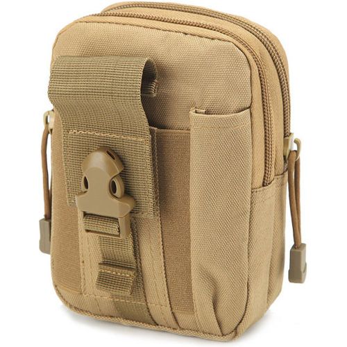 Outdoor Sports Waist Bag Men's Mobile Phone Bag Wearing Belt Running Bag Military Fan Belt Small Waist Bag - milanoo.com - Modalova