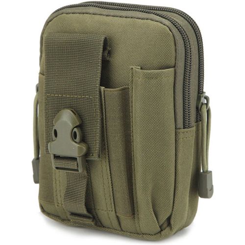 Outdoor Sports Waist Bag Men's Mobile Phone Bag Wearing Belt Running Bag Military Fan Belt Small Waist Bag - milanoo.com - Modalova