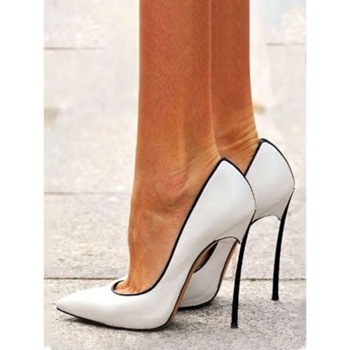 High Heels Pointed Toe Stiletto Plus Size Elegant Pumps - milanoo.com - Modalova