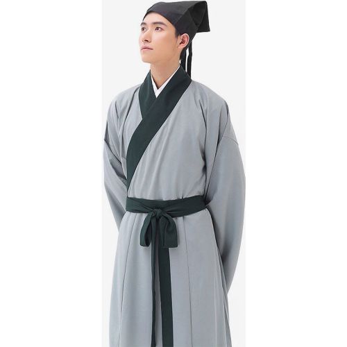 Carnival Chinese Costume Men Scholar Gown Outfit Ancient Traditional Fancy Dress - milanoo.com - Modalova