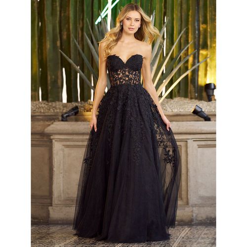 Charming With Homecoming Dress Floor-Length Ball Gown Sweetheart Neck Lace - milanoo.com - Modalova