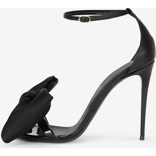 Bow Party Shoes Women Round Toe Ankle Strap Sandals - milanoo.com - Modalova