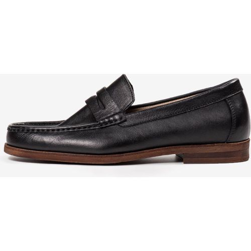 Cowhide Men's Loafer Slip On Prom Wedding Shoes - milanoo.com - Modalova