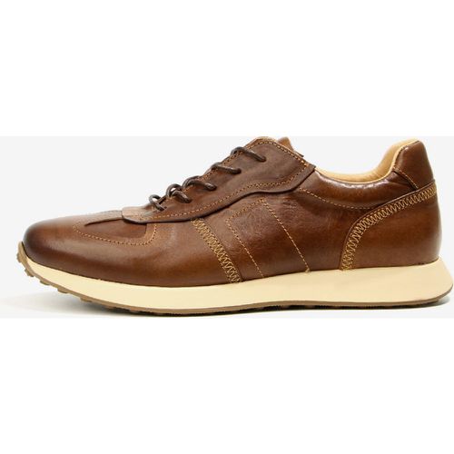 Sneakers For Men Fashion Cowhide Pointed Toe Causal Shoes - milanoo.com - Modalova