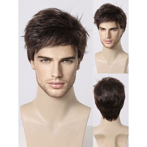 Men's Wig Straight Short Natura Cosplay Wig - milanoo.com - Modalova