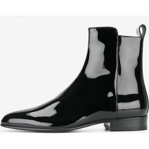 Men's Boots Chelsea Boots Pointed Toe Ankle Prom Boots - milanoo.com - Modalova