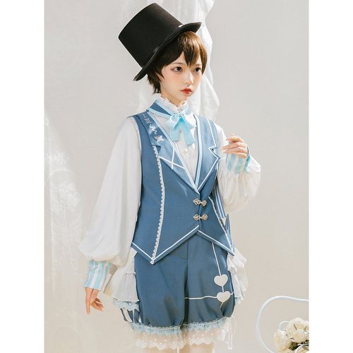 Gothic Lolita Blouses Long Sleeves Bows Lolita Top Lolita Shirt - milanoo.com - Modalova