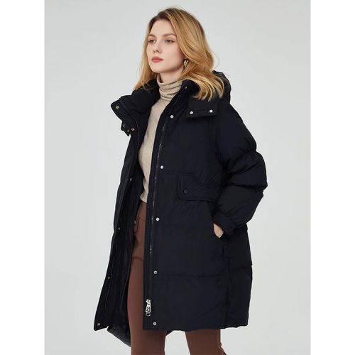 Women's Down Jacket Chic Duck Down - milanoo.com - Modalova