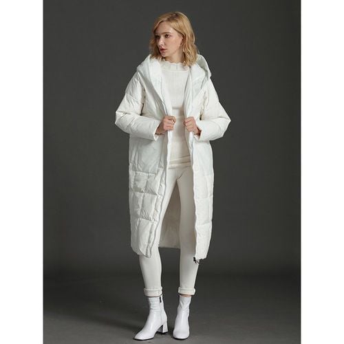 Women's Down Jacket Chic Duck Down - milanoo.com - Modalova