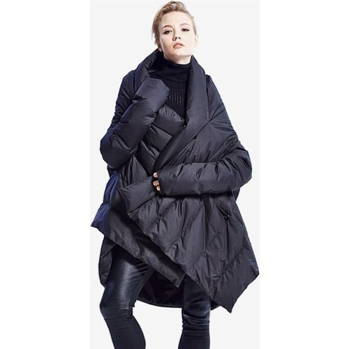 Women's Down Jacket Irregular Duck Down - milanoo.com - Modalova