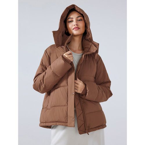 Women's Down Jacket Casual Duck Down - milanoo.com - Modalova