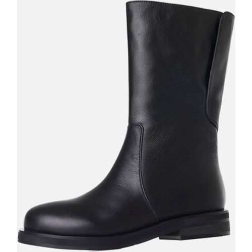 Women's Ankle Boots Round Toe Flat Riding Boots - milanoo.com - Modalova