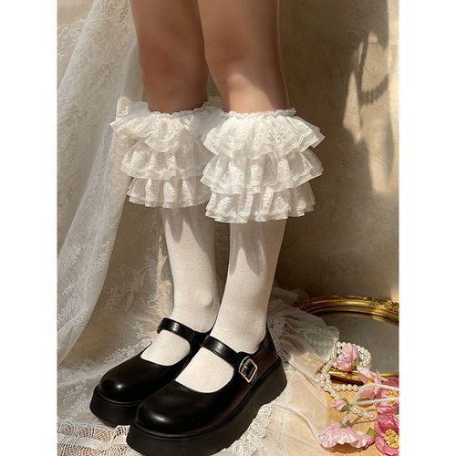 Sweet Lolita Stocking Accessory Polyester Lolita Accessories - milanoo.com - Modalova