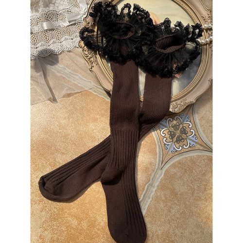 Sweet Lolita Stocking Black Accessory Polyester Lolita Accessories - milanoo.com - Modalova