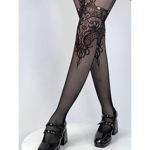 Gothic Lolita Tights Nets Accessory Polyester Lace Lolita Accessories - milanoo.com - Modalova