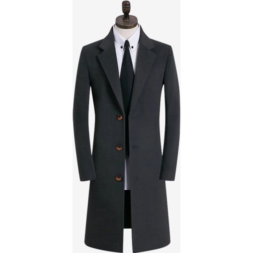 Men's Suit Coats Turn-Down Collar Casual Elegant Single Breasted Coats - milanoo.com - Modalova