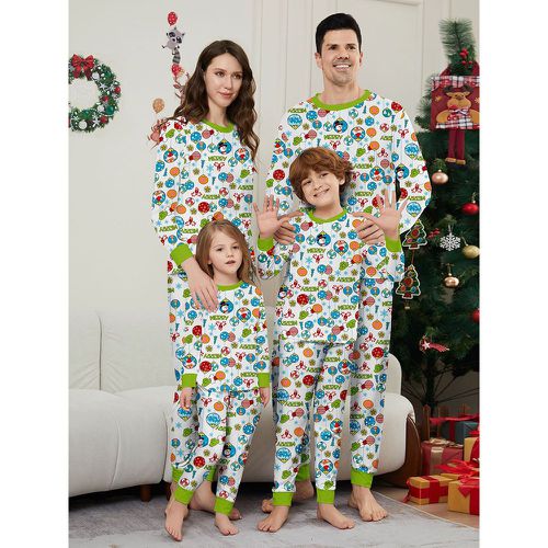 Family Christmas Pajamas Baby's Adult's Christmas Pattern Top Pants - milanoo.com - Modalova