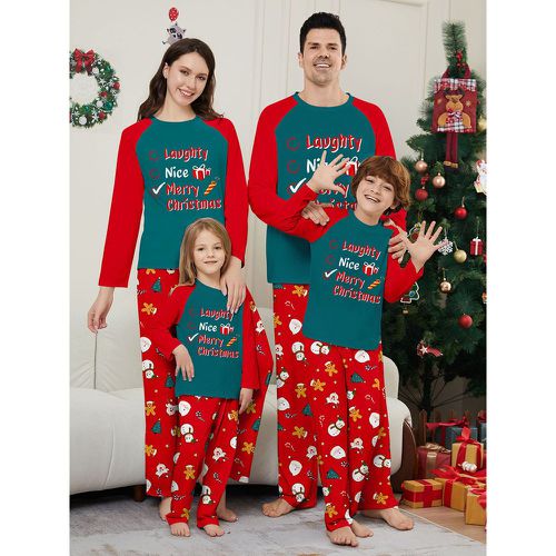 Family Christmas Pajamas Baby's Adult's Festival Matching Sets For Kis Adult - milanoo.com - Modalova