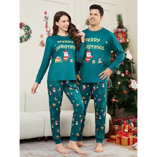 Family Pajamas Christmas Element Matching Christmas Pajamas For Family - milanoo.com - Modalova