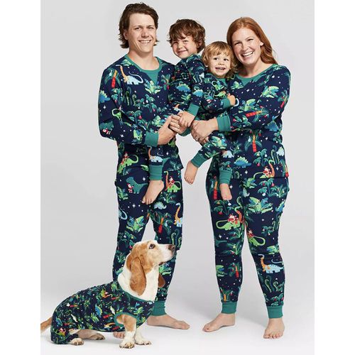 Matching Family Christmas Pajamas Woman Man Boy Girl Christmas Pattern Pants Top - milanoo.com - Modalova