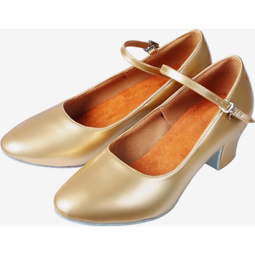 Latin Dance Shoes Round Toe Ballroom Dance Shoes - milanoo.com - Modalova