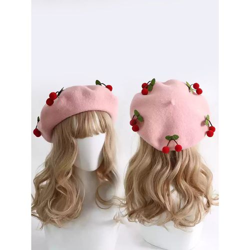 Sweet Lolita Hat Red Accessory Polyester Lolita Accessories - milanoo.com - Modalova