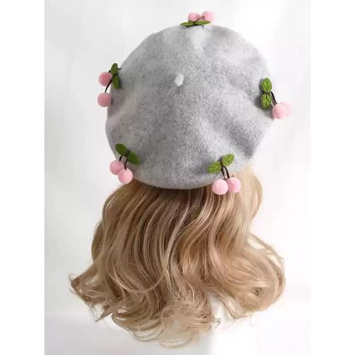 Sweet Lolita Hat Red Accessory Polyester Lolita Accessories - milanoo.com - Modalova