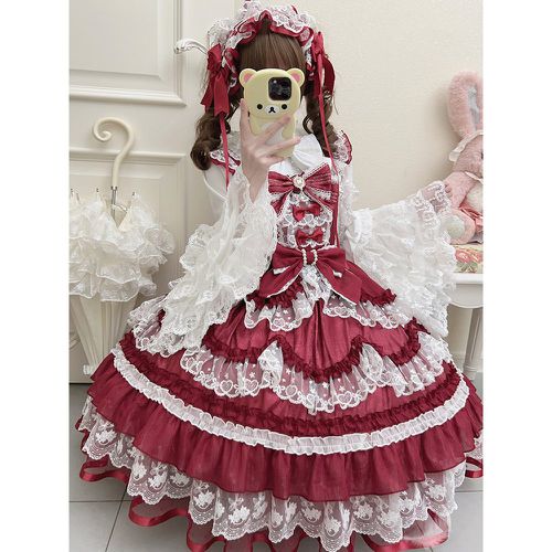 Sweet Lolita Dress Polyester Sleeveless Jumper Sweet Lolita Dress - milanoo.com - Modalova