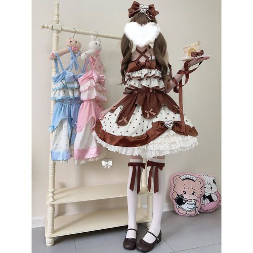 Sweet Lolita Dress Polyester Sleeveless Sweet Lolita Dress - milanoo.com - Modalova