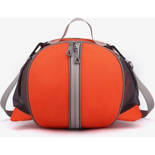 Basketball Sports Bag with Zipper and Shoulder Strap with Pockets - milanoo.com - Modalova