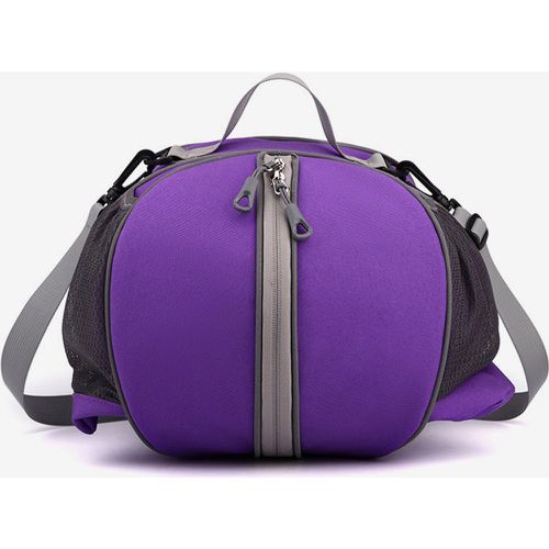 Basketball Sports Bag with Zipper and Shoulder Strap with Pockets - milanoo.com - Modalova