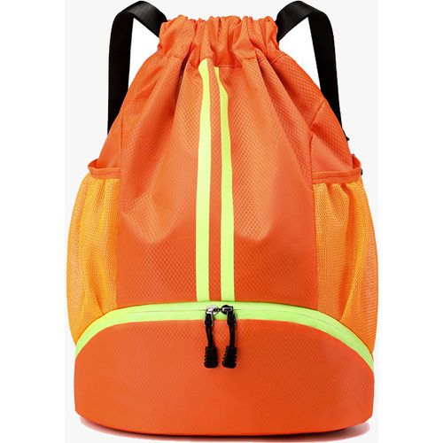 Sports Backpack for Men Zipper Pockets Casual Bag - milanoo.com - Modalova