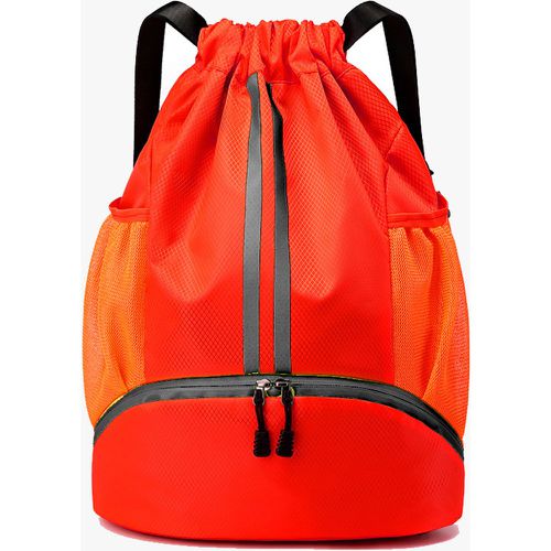 Sports Backpack for Men Zipper Pockets Casual Bag - milanoo.com - Modalova