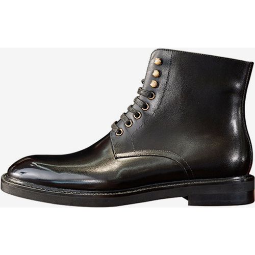 Men's Martin Work Boots Chic Short Ankle Boots - milanoo.com - Modalova