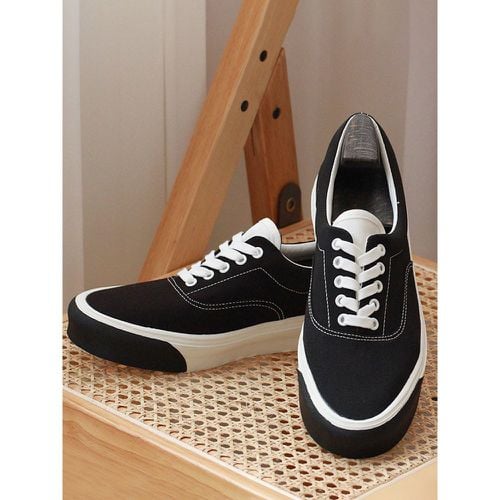 Sneakers For Men Cosy Canvas Round Toe Basket Sport Shoes - milanoo.com - Modalova