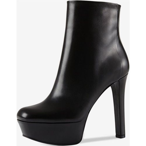 Platform Ankel Boots Round Toe High Heel Booties - milanoo.com - Modalova