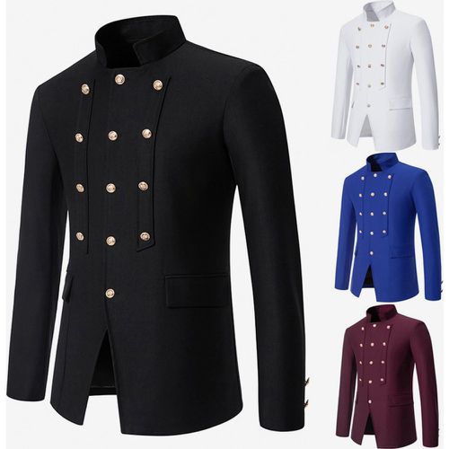 Men’s Blazers Jackets Casual Suits Men Formal Comfortable Vintage Jackets - milanoo.com - Modalova