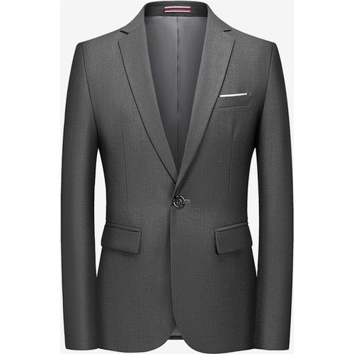 Blazers & Jackets Men's Casual Suits Formal Cyan Blue Dark Green Quality Man's Casual Suits - milanoo.com - Modalova