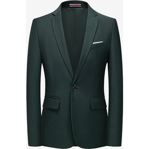 Blazers & Jackets Men's Casual Suits Formal Cyan Blue Quality Man's Casual Suits - milanoo.com - Modalova