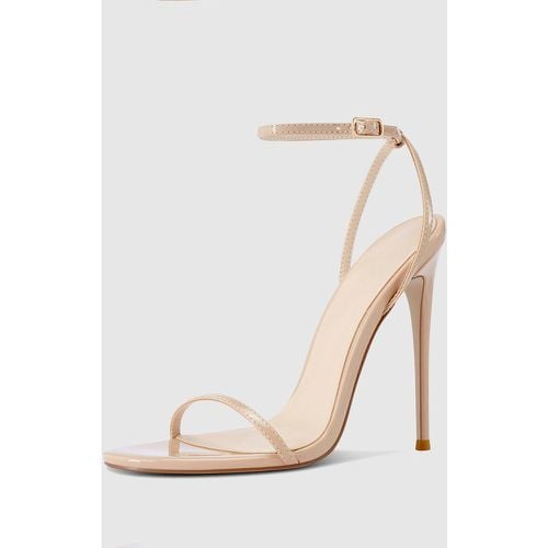 Women's Heel Sandals Round Toe Sandals Stiletto Heel PU Leather - milanoo.com - Modalova