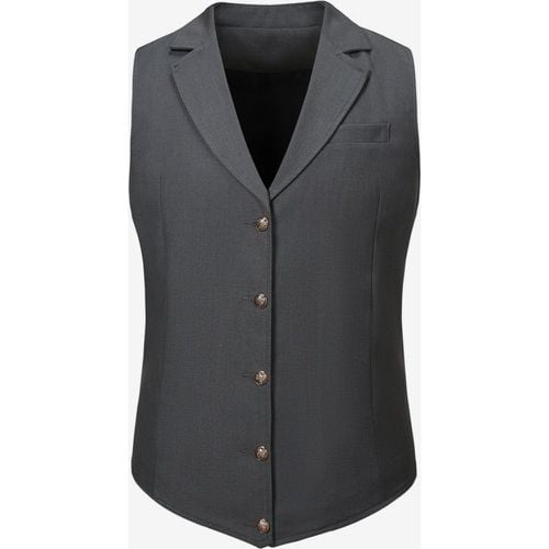 Men's Dress Vests Wedding Formal Ceremony Turn Down Collar Buttons Casual Suit Vest - milanoo.com - Modalova