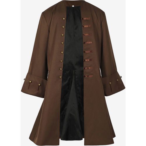 Vintage Top Retro Buttons Long Sleeves Overcoat Retro Costumes For Man - milanoo.com - Modalova