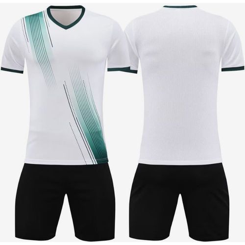 Men's Activewear Men's Athletic Apparel Artwork Black - milanoo.com - Modalova