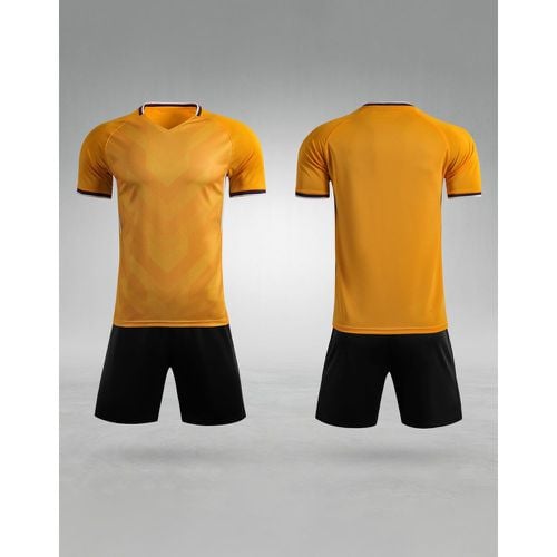 Men's Football Uniform Adult Training Jersey Sports Top and Shorts - milanoo.com - Modalova