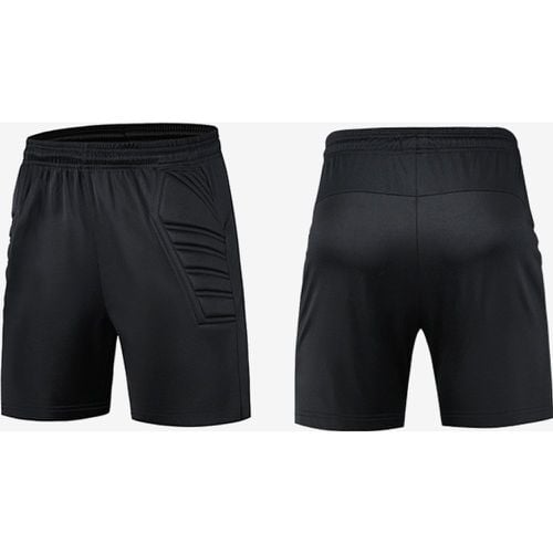 Men's Football Goalkeeper Uniform Bottoms Sports Breathable Training Suit Shorts - milanoo.com - Modalova