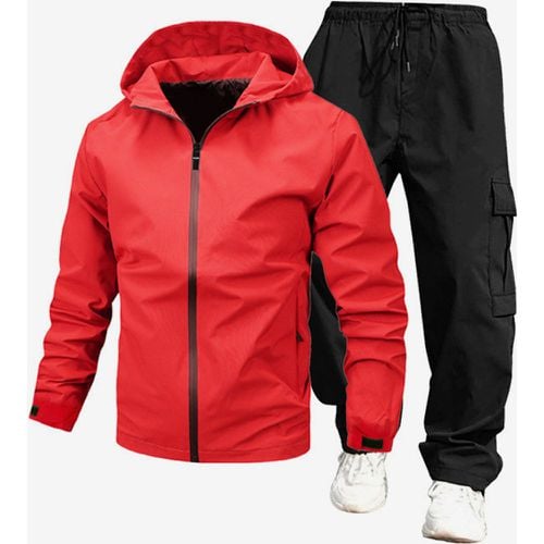 Men's Activewear Men's Athletic Apparel Black - milanoo.com - Modalova