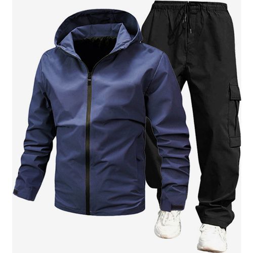 Men's Activewear Men's Athletic Apparel Black - milanoo.com - Modalova