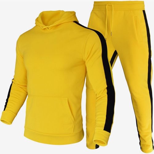 Men's Activewear Men's Athletic Apparel Color Block White - milanoo.com - Modalova